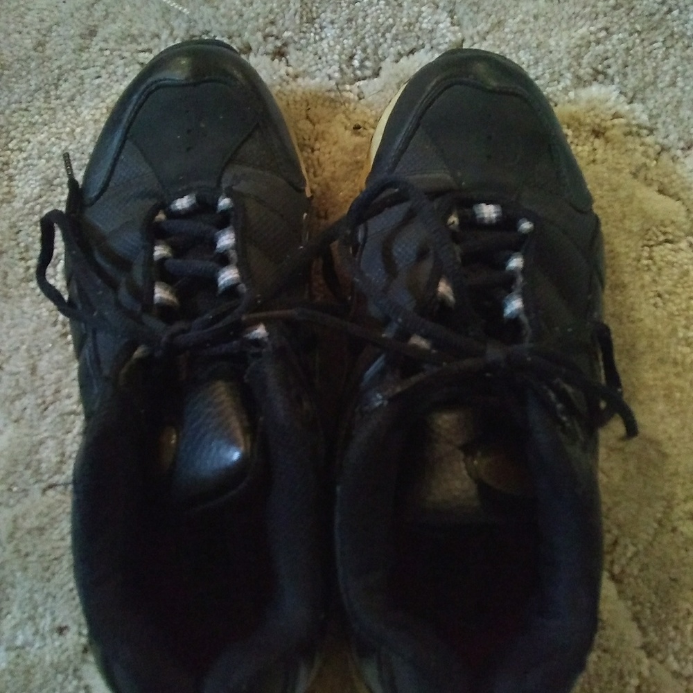 Black sneakers